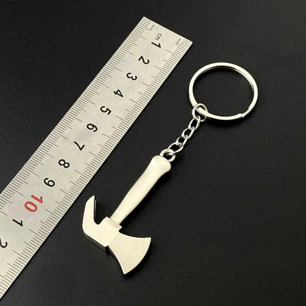 Construction Pretend Play Set Mini Multi DIY Toy Small Keyring Tools Metal Keychain Assorted Designs for Creative Play Gift Car