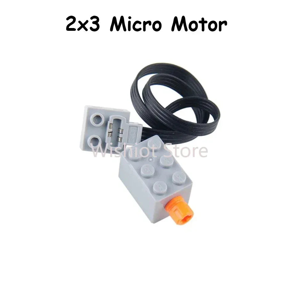 Power functions Upgrate Motor Technical Parts MOC Multi Tool Servo Train Motor 8293 8883 Building Blocks Receiver Control Set