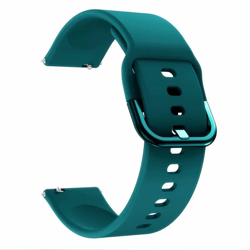 20mm/22mm Silicone band For Amazfit GTS/2/2e/3/4 GTS2 Mini/GTR 4/3/Pro/47mm/GTR2/2e/stratos 2/3 Bracelet Amazfit bip Watch strap