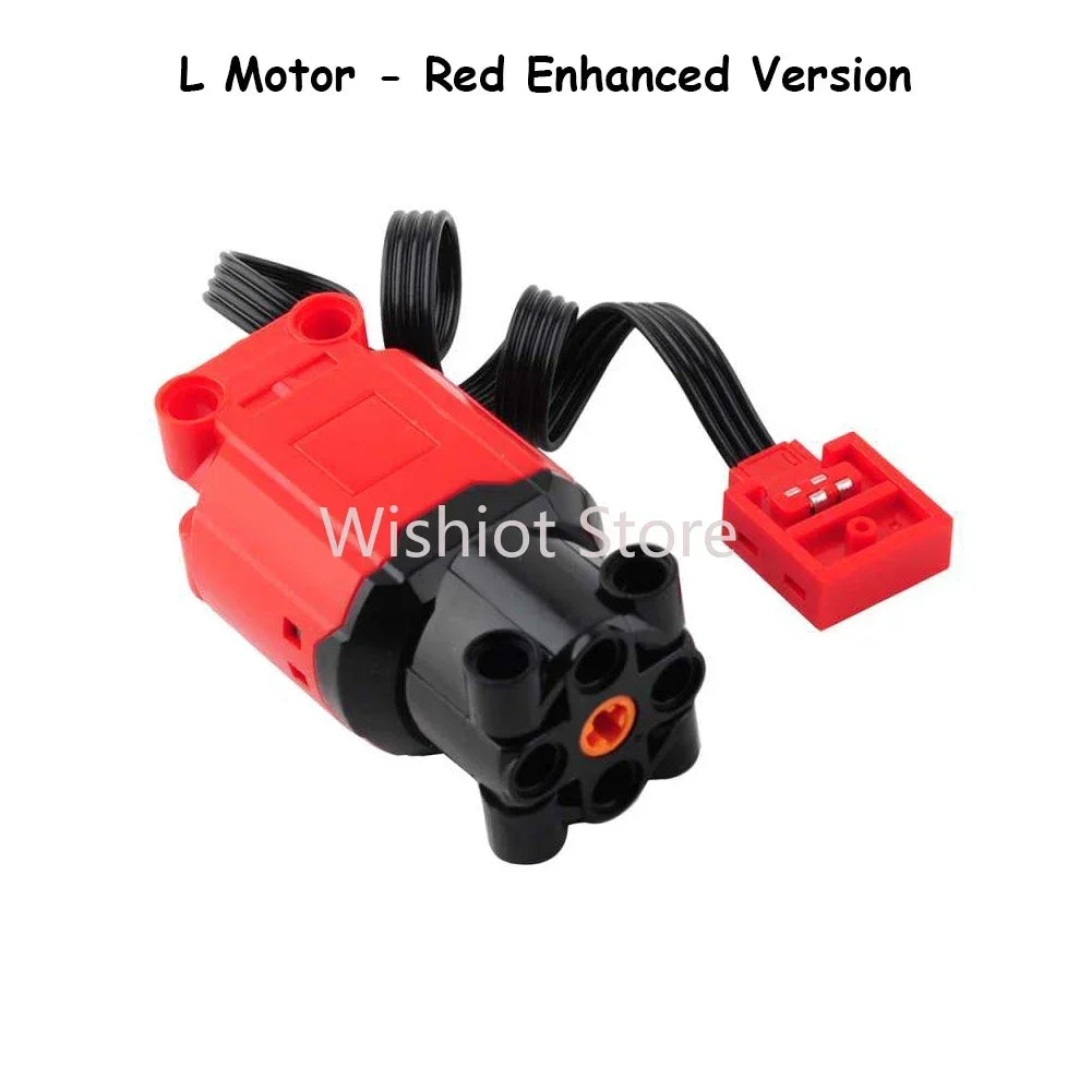 Power functions Upgrate Motor Technical Parts MOC Multi Tool Servo Train Motor 8293 8883 Building Blocks Receiver Control Set