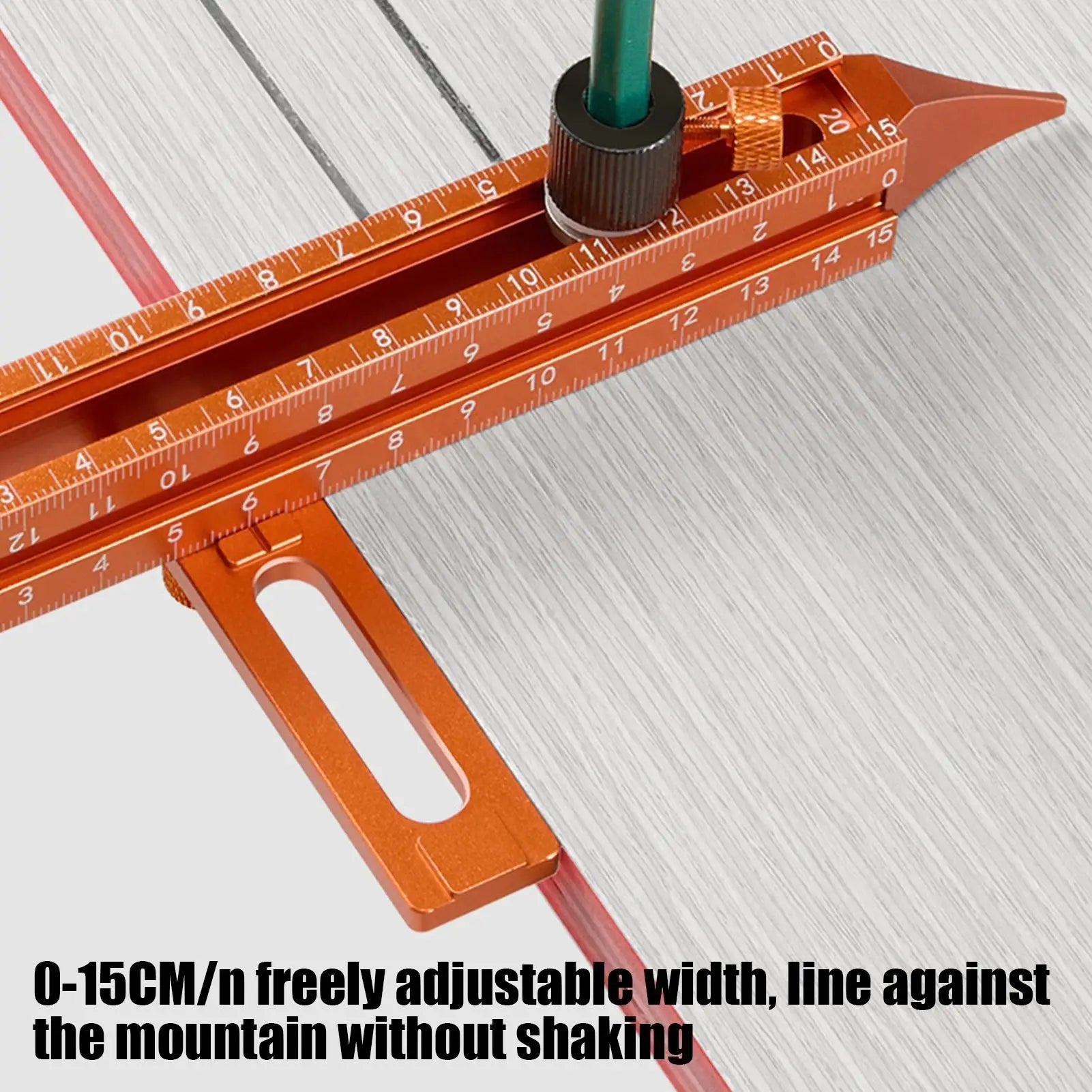 Woodworking Ruler Magnetic Base 4-Sided Tool Metal Precision Ruler For Carpenter Carpentry Construction Miter Cutting Working