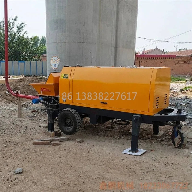 Dual-Circuit Hydraulic System Concrete Pump | Secondary Pouring Special Tool | China Factory Sale for Construction Site