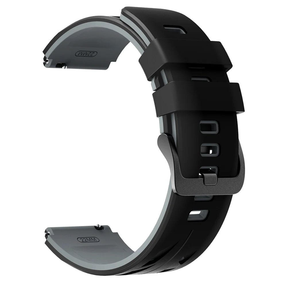 22mm Silicone Men Women Replace Watch Band For SUUNTO RACE 2 S/RUN /OCEAN/VERTICAL/5 PEAK/9 PEAK PRO DLC Bracelet Accessories