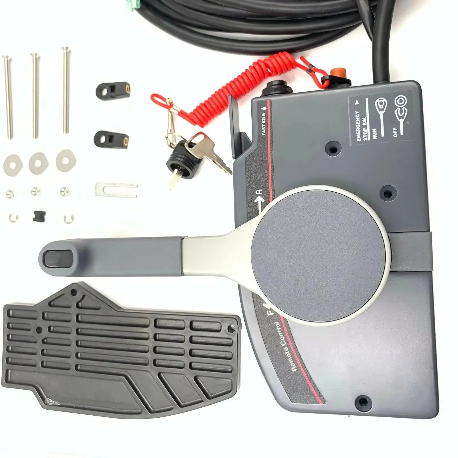 703-48203 703-48230 Side Remote Control Box for Yamaha Outboard engine 703-48203-15 703-48230-14 7 pins Push/Pull to Open
