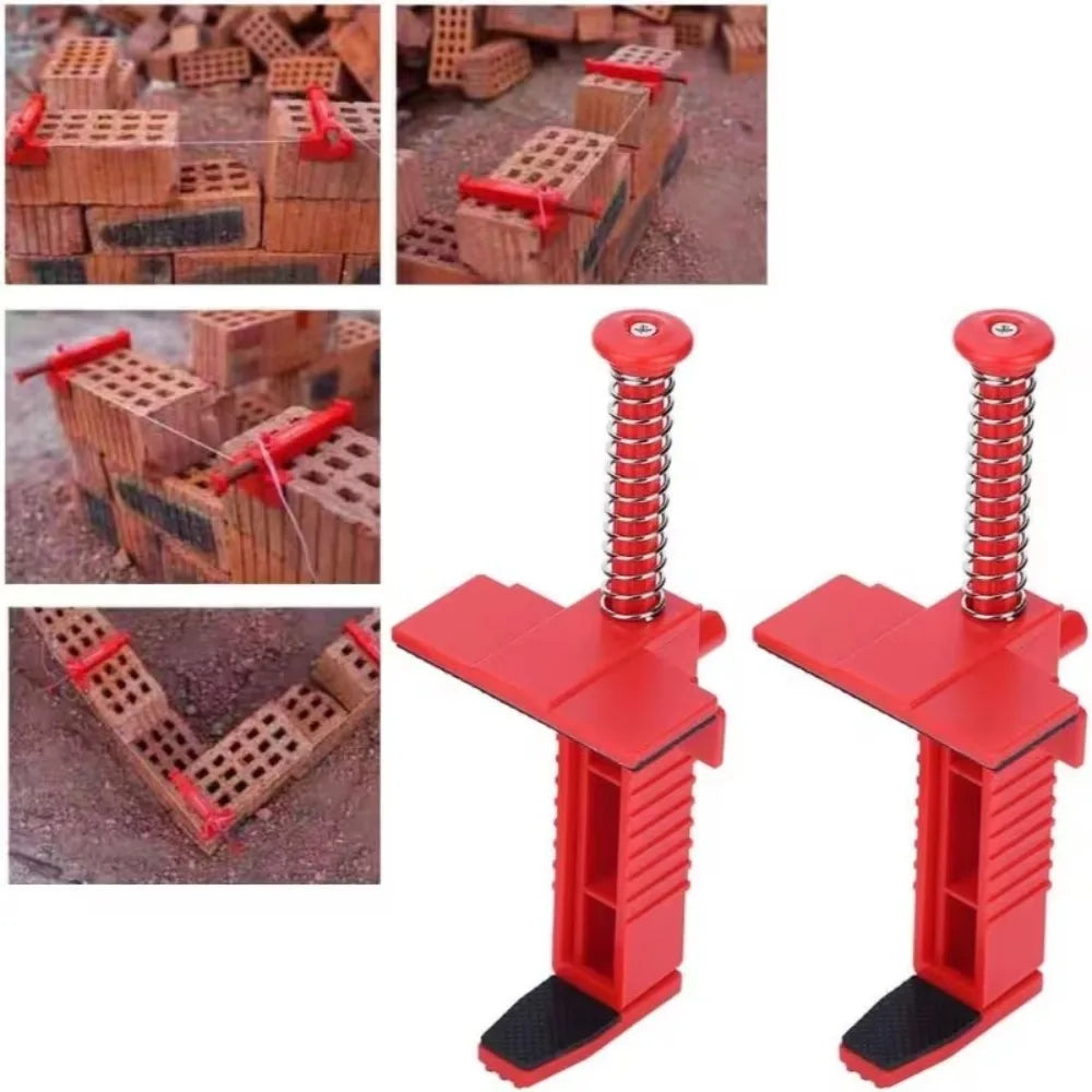 Bricklaying Tool Wire Frame Brick Liner Runner Construction Fixture for Wall Builder Building Measurement