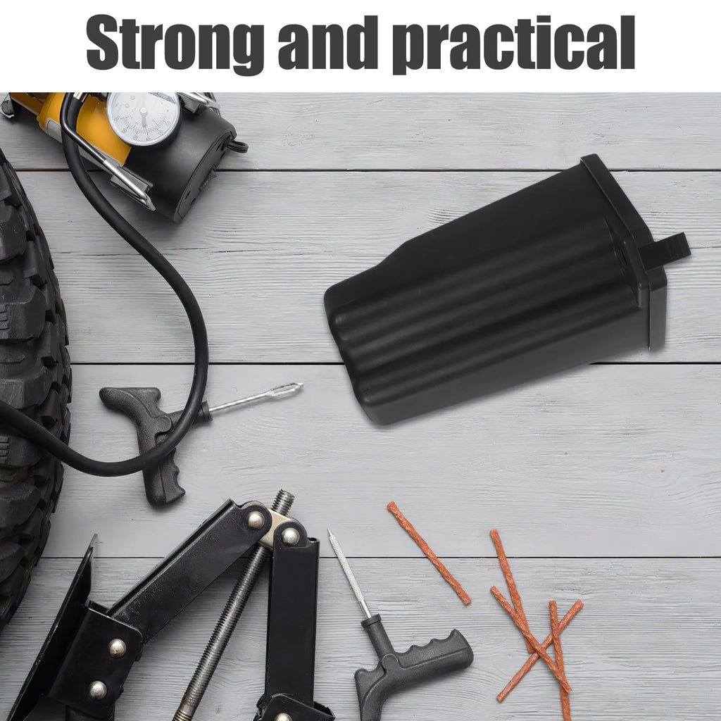Universal Fit Motorcycle Tool Box Waterproof Plastic Construction Compact Tool Storage Container with Lid for Daily Commute