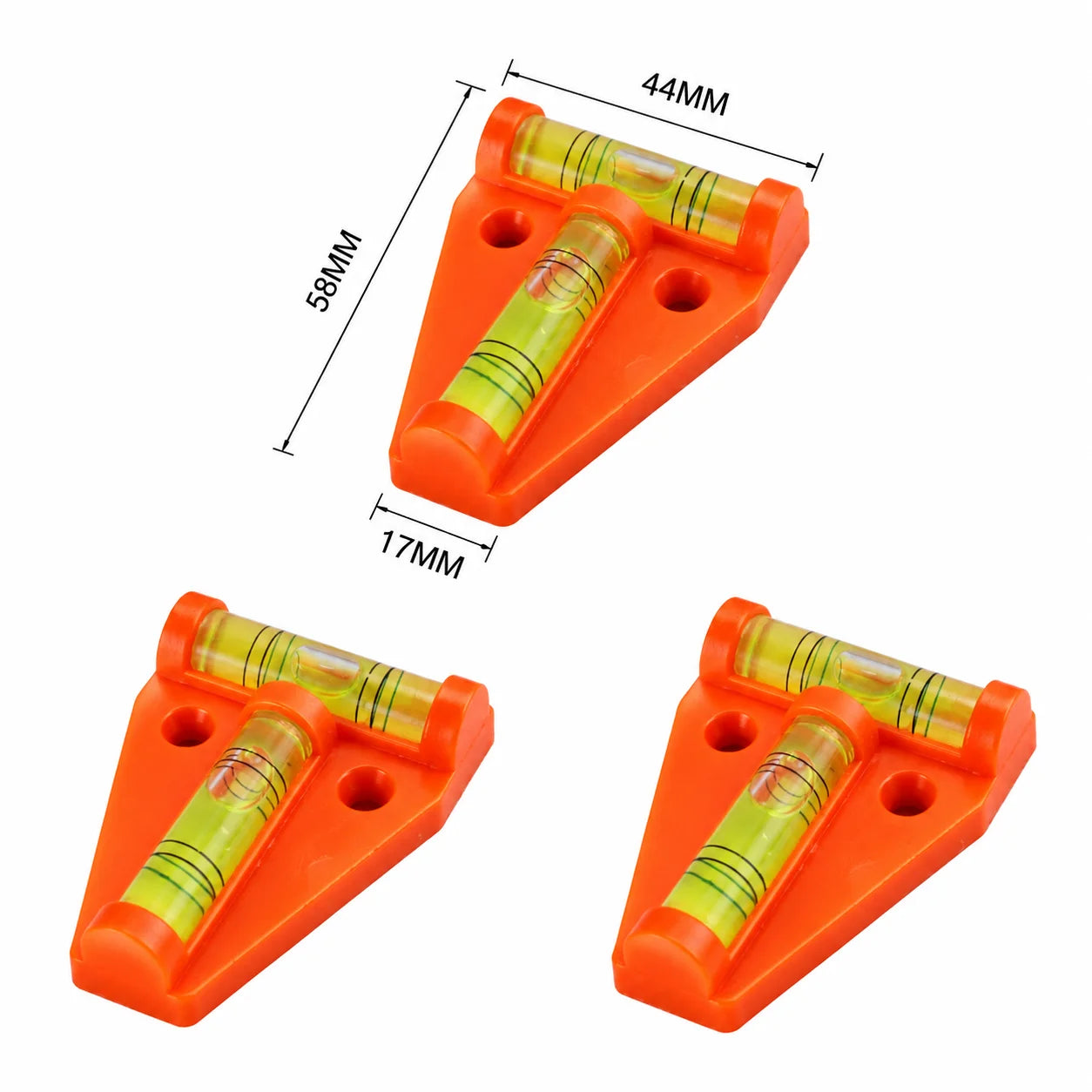 3/5/10PCS Spirit Level T Type Tile Leveling Tool Precision Measuring Accessory for Indoor Outdoor Construction Tile Laying Work