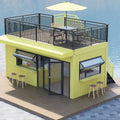 Container House 2 3 Bedrooms Luxury Mobile Living Villa Hotel 40FT 20FT Prefab Modular Expandable House