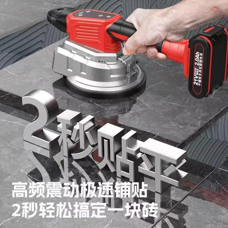 Industrial Grade Electric Suction Cup Tile Tiling Machine Tool Tiling Construction Decoration Artifact Floor Laying Vibration