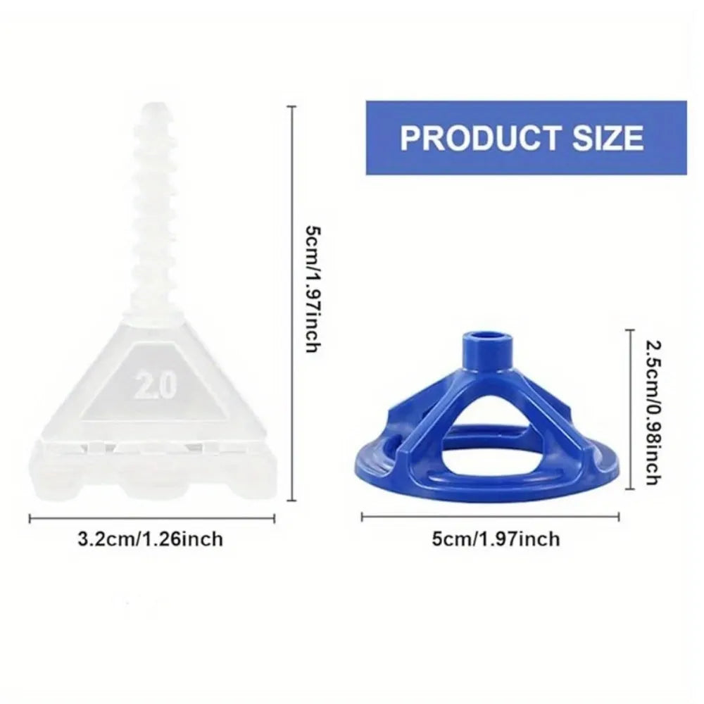 Professional Ceramic Tile Leveling System Clips Spacers Straps Spiral Wadge for Tile Laying Wall Floor Fixing Construction Tools