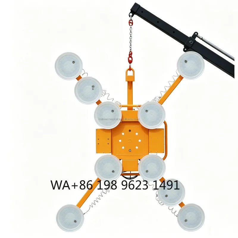 Quick Release Vacuum Glass Lifter Suction Cup Heavy Duty Glass Lifting Tool for Construction Efficient Working
