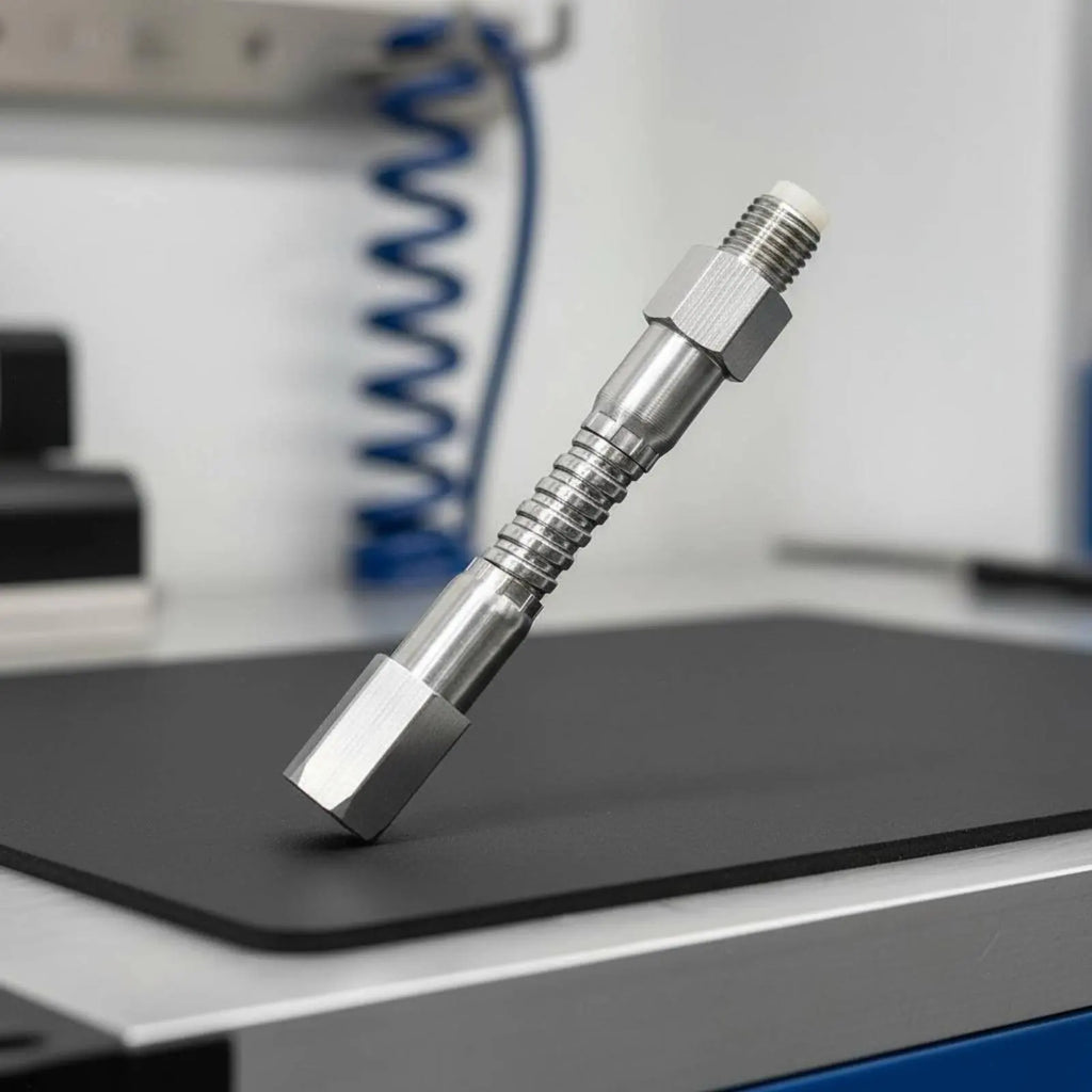 Wide Air Blade Nozzle All Metal Construction Adjustable Air Nozzle Industrial Tool Rust Resistant for Factory, Workshop