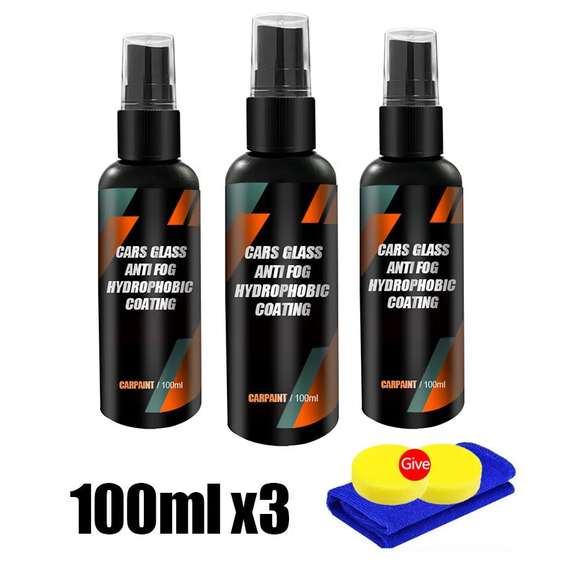Car Water Repellent Spray Anti Rain Coating For Cars Glass Hydrophobic Anti-rain Liquid Windshield Mirror Mask Auto Chemical Age