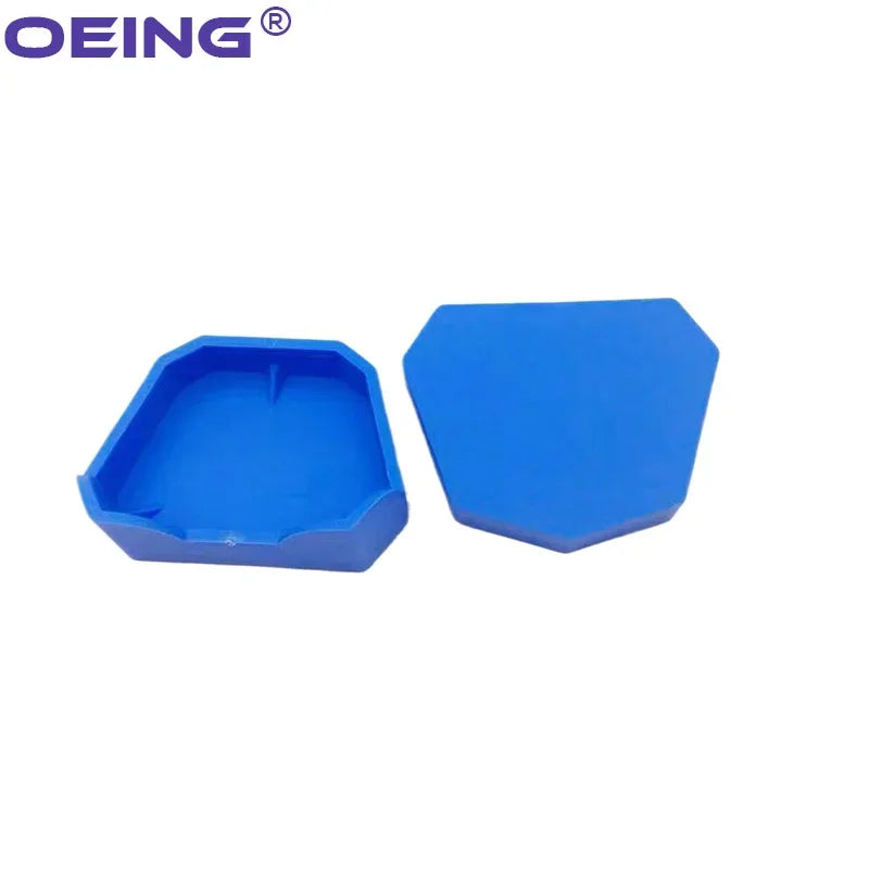 2/6Pcs Dental Model Base Silicon Plaster Model Base Denture Impression Tray Impression Dentistry Former Base Kit Dentist Tools