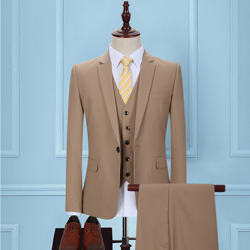 Veridien™ – Korean Slim Fit 3-Piece Suit