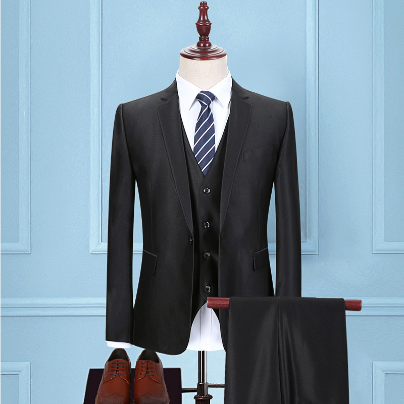 Veridien™ – Korean Slim Fit 3-Piece Suit
