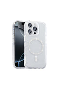 iPhone 15 Pro Case with Msafe Feature and Rhinestone Embellishment