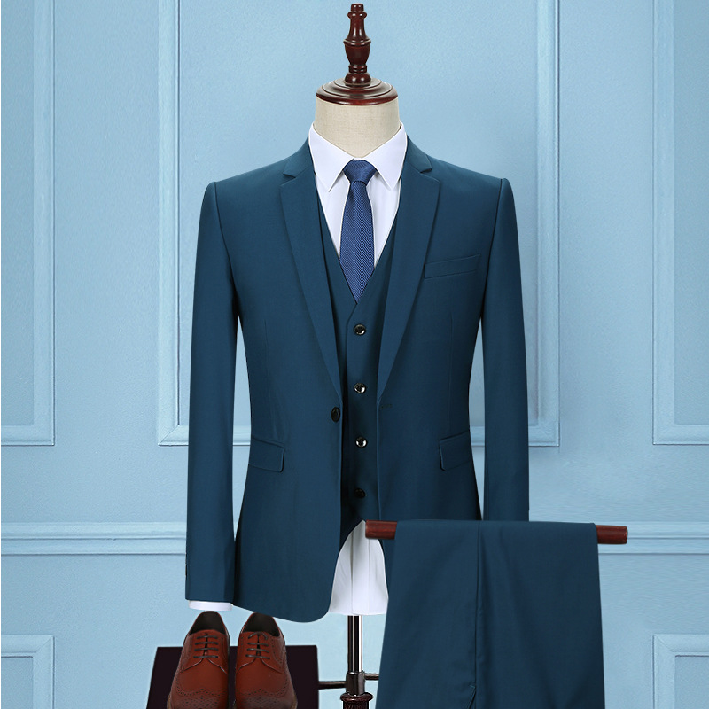 Veridien™ – Korean Slim Fit 3-Piece Suit