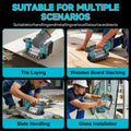 YEARTOP 9 Speed Tile Laying Machine Tile Vibration Leveling Machine Cordless Tiling Installation Power Tool for Makita Battery