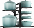 6-Tier Pots and Pans Organizer under Cabinet, Kitchen Cabinet