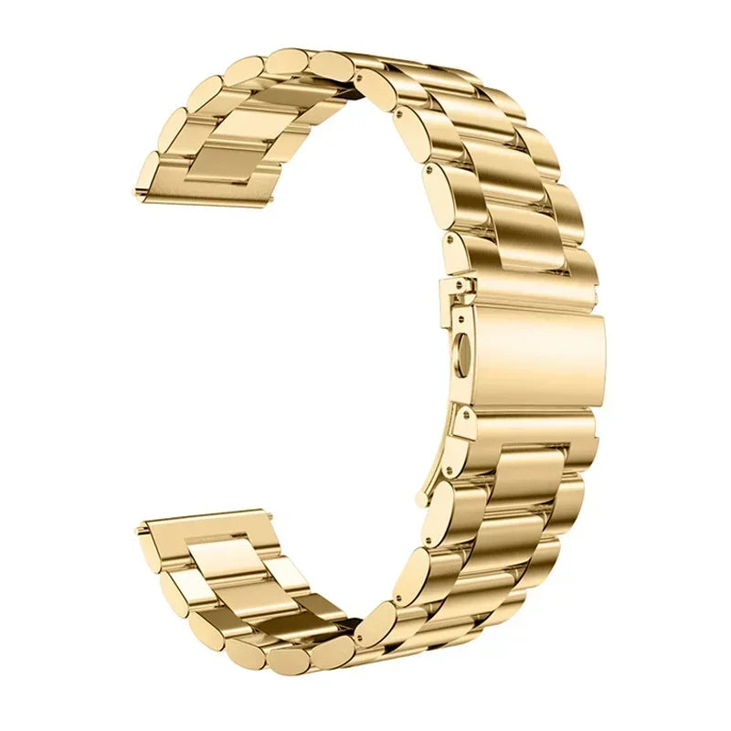 20mm/22mm Milanese band For Amazfit GTS/4/2/2e/3/GTS2 Mini/GTR2/4/3/Pro stratos Metal stainless steel Bracelet Amazfit bip strap