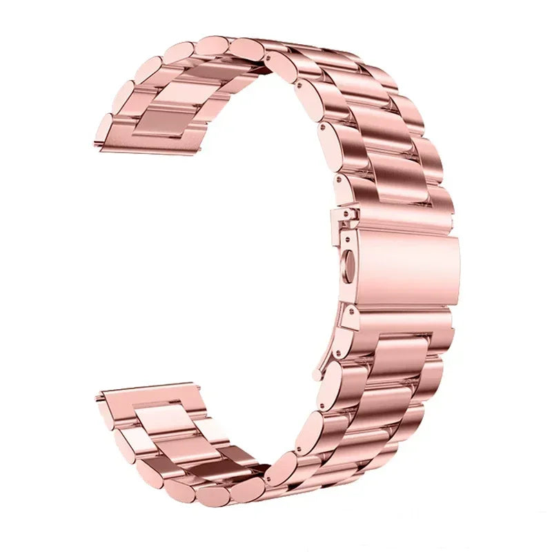 20mm/22mm Milanese band For Amazfit GTS/4/2/2e/3/GTS2 Mini/GTR2/4/3/Pro stratos Metal stainless steel Bracelet Amazfit bip strap