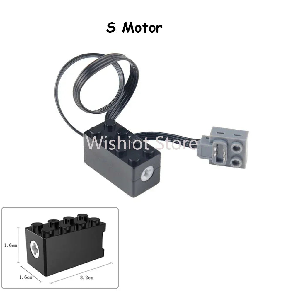 Power functions Upgrate Motor Technical Parts MOC Multi Tool Servo Train Motor 8293 8883 Building Blocks Receiver Control Set