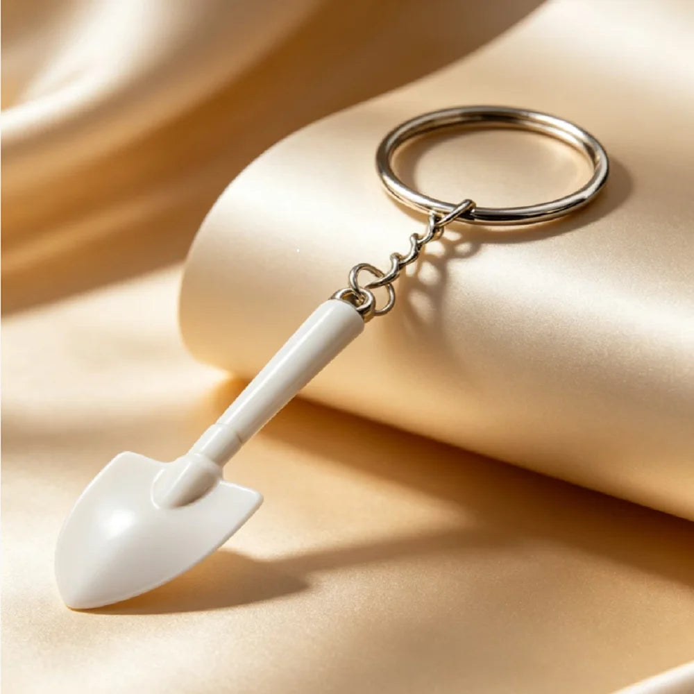 Construction Pretend Play Set Mini Multi DIY Toy Small Keyring Tools Metal Keychain Assorted Designs for Creative Play Gift Car