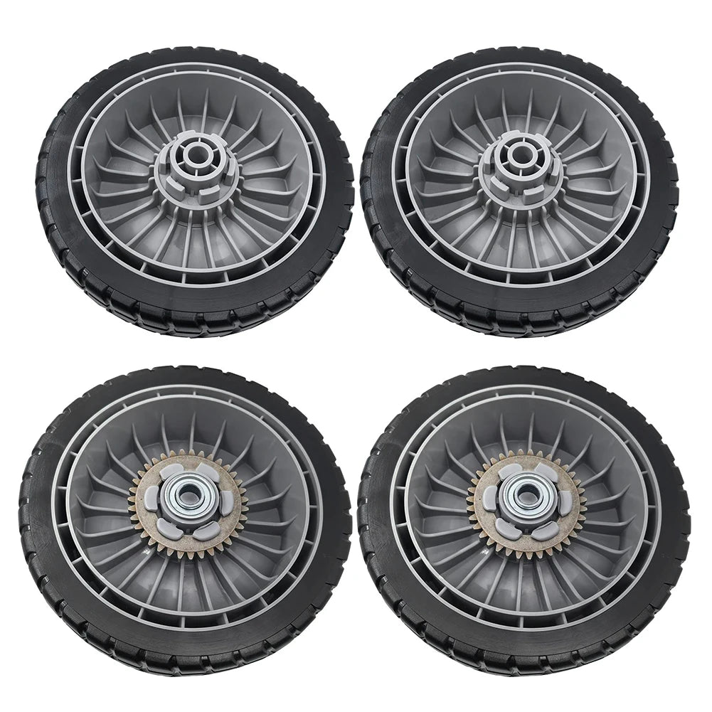 Lawn Care Tasks Bore 1 2 Inch Lawn Mower Wheels Compatible Lawn Mower Parts Tool Part Plastic Rubber Metal Construction