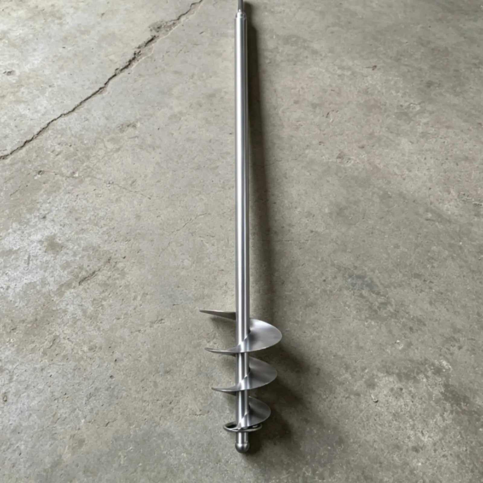 Helical Mixing Rod Extra Long Cement Blender Attachment Paint and Construction Binder Blender Paddle Versatile Power Tool