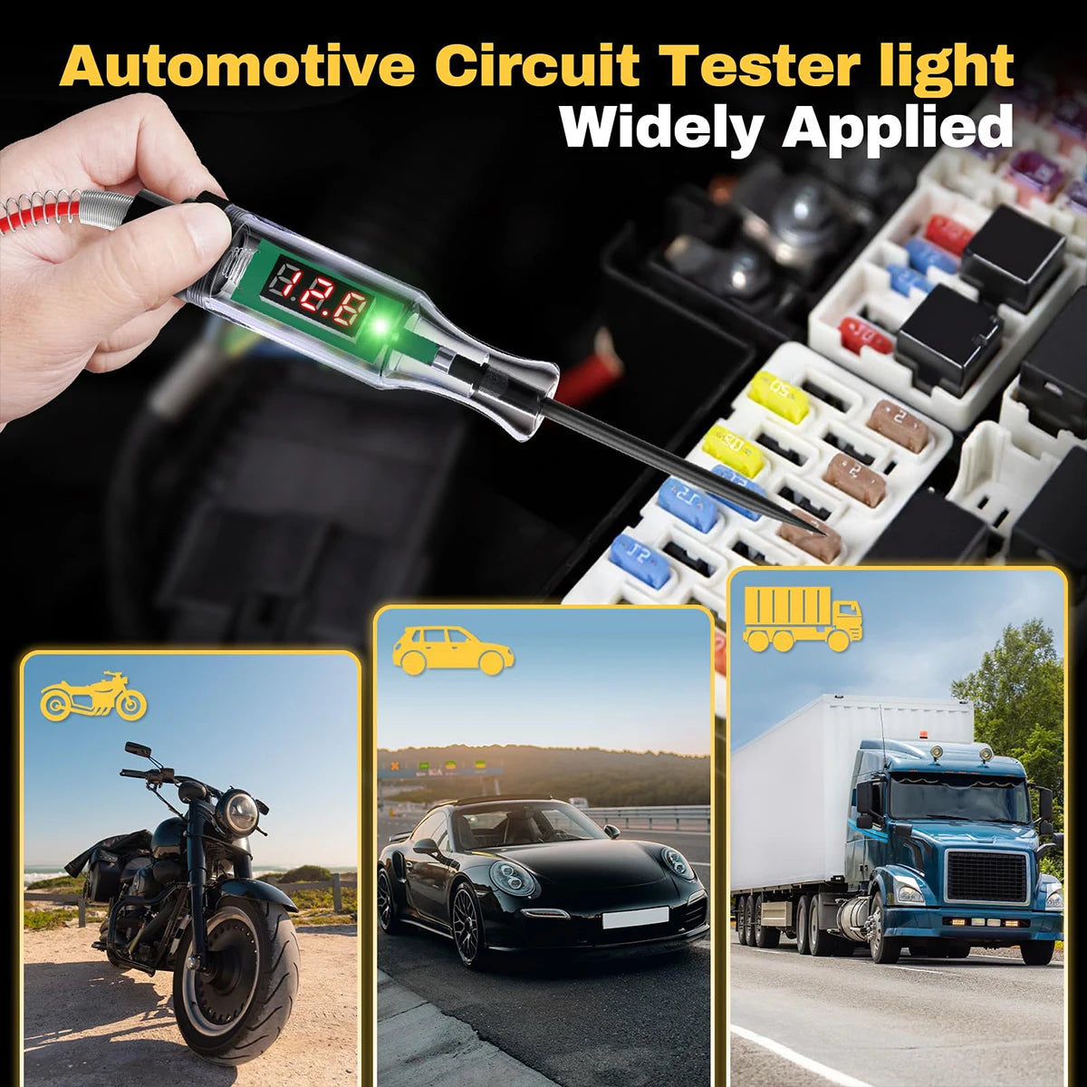 Voltage Circuit Tester Diagnostic Tool For Car Special Tools Auto Diagnostics Diagnosis Automotive Workshop Mechanical Multi