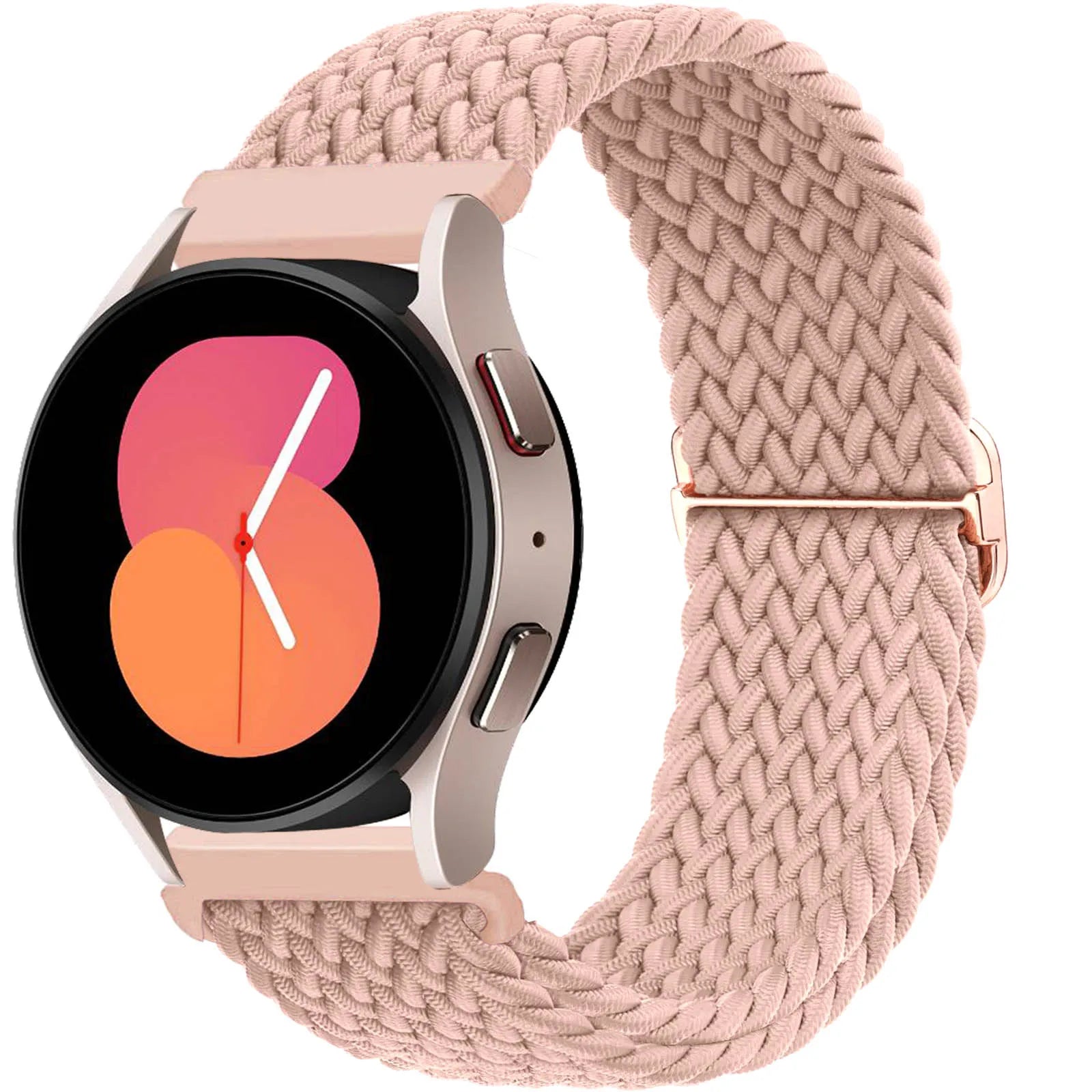 20mm/22mm Band For Samsung Galaxy Watch 7/4/6/5 pro/6 Classic/gear s3/active 2 Braided Solo loop bracelet Huawei GT 2e 3 4 Strap