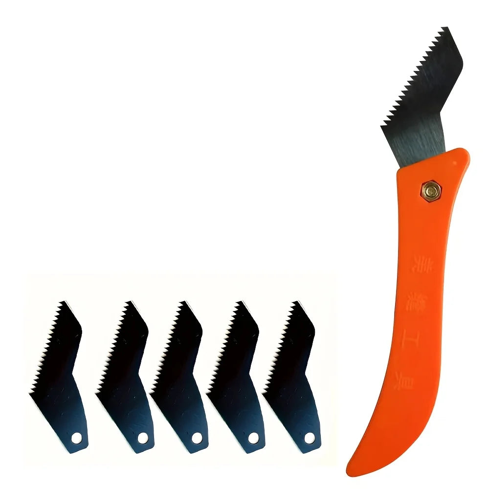 Professional Ceramic Tile Grout Remover Serrated Seam Cleaner Tungsten Steel Hook Knife For Floor Wall Seam Cement Cleaning Tool