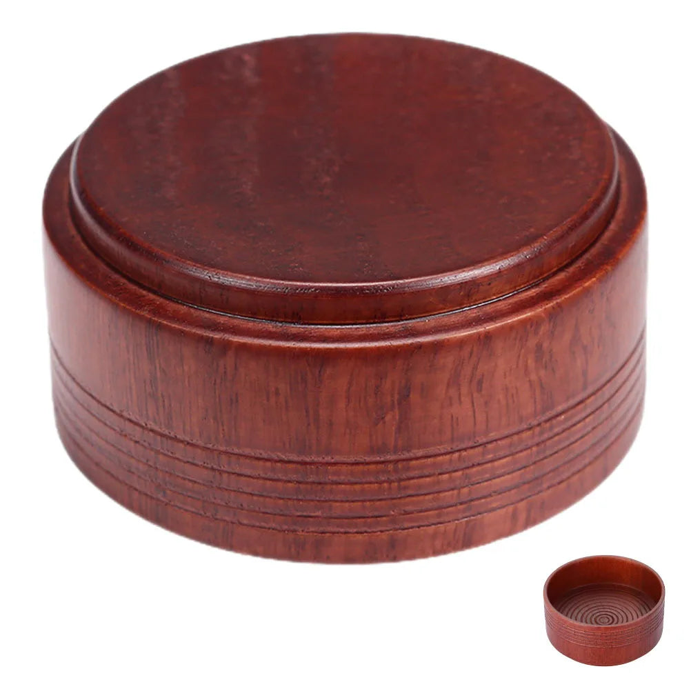 Wooden Shaving Bowl Portable Men Shave Supply Ergonomic Design Spacious Interior Durable Construction Shaving Tool