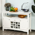 HOMCOM Modern Kitchen Buffet Bar Cabinet Storage Sideboard Dining