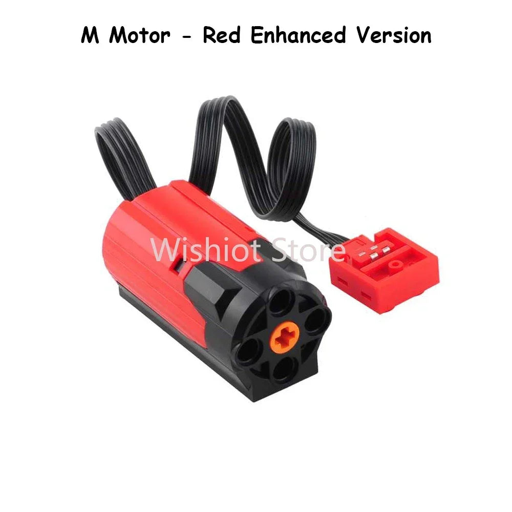 Power functions Upgrate Motor Technical Parts MOC Multi Tool Servo Train Motor 8293 8883 Building Blocks Receiver Control Set
