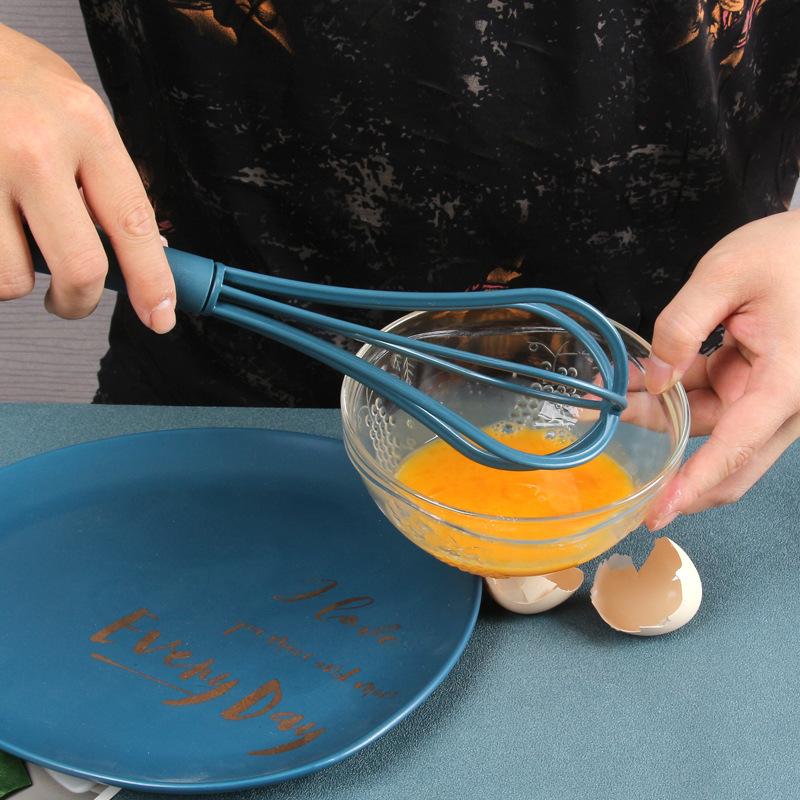 Creative Kitchen Gadget Egg Beater Food Plastic Multifunctional Manual