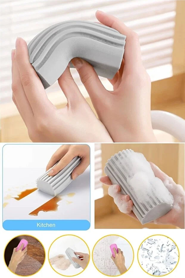 Magic Wet Sponge Super Absorbent Dish Sponge Brush Kitchen Cleaning Sp