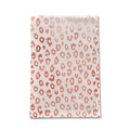 Rose Gold Leopard Print Tea Towel